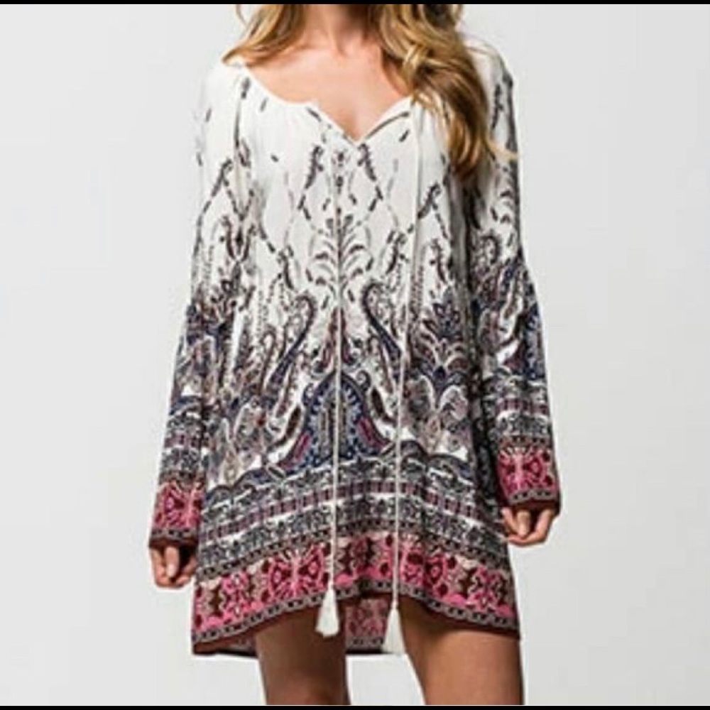 Blu Pepper by Anthropologie Boho Chic Tuni…